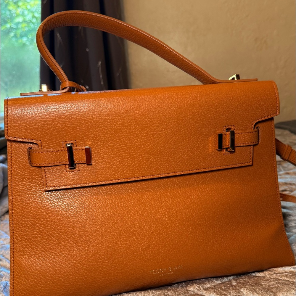 Teddy Blake Ava 14” Handbag in Camel